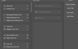toolbar in photoshop