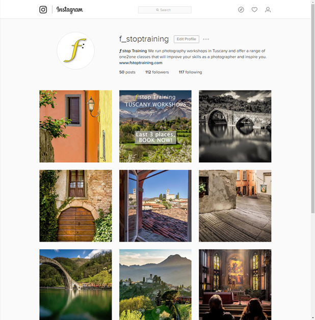 Follow us on Instagram
