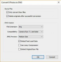 Dng converter не видит файлы raw