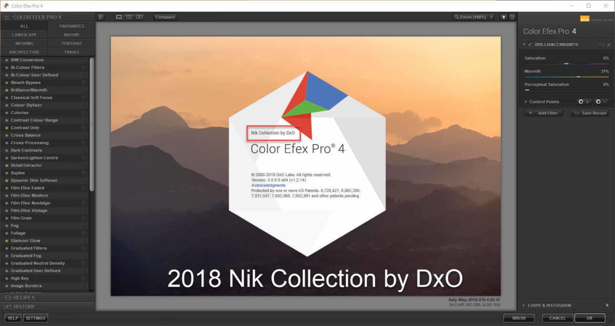 posponer primer ministro ceja Nik Collection 2018 Just Released by DxO - fstop Training