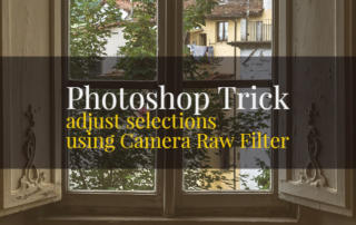 selections in Photoshop and Adobe Camera Raw