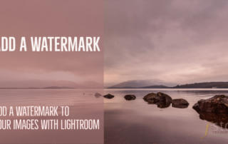 Add a watermark with Lightroom