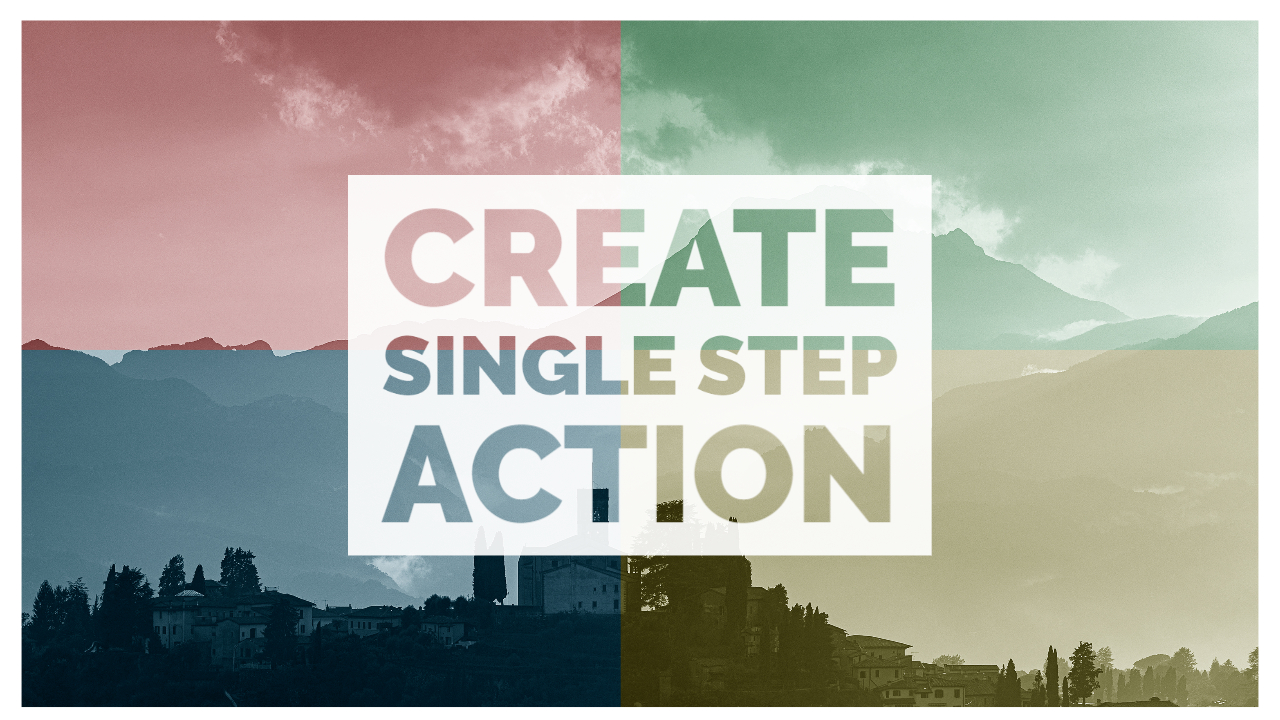 Single Step Action Featured Image