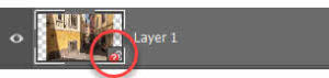 Smart Object layers broken link icon