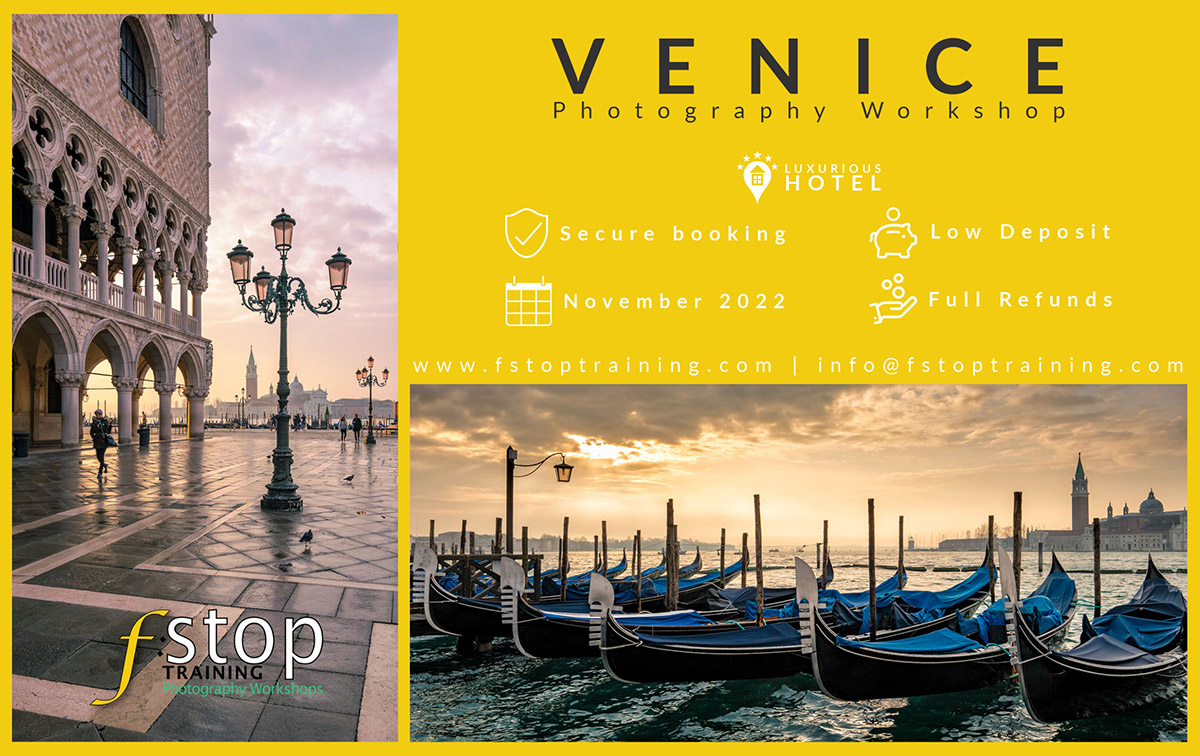 Venice Photography Workshop - 2022 - fstop Training